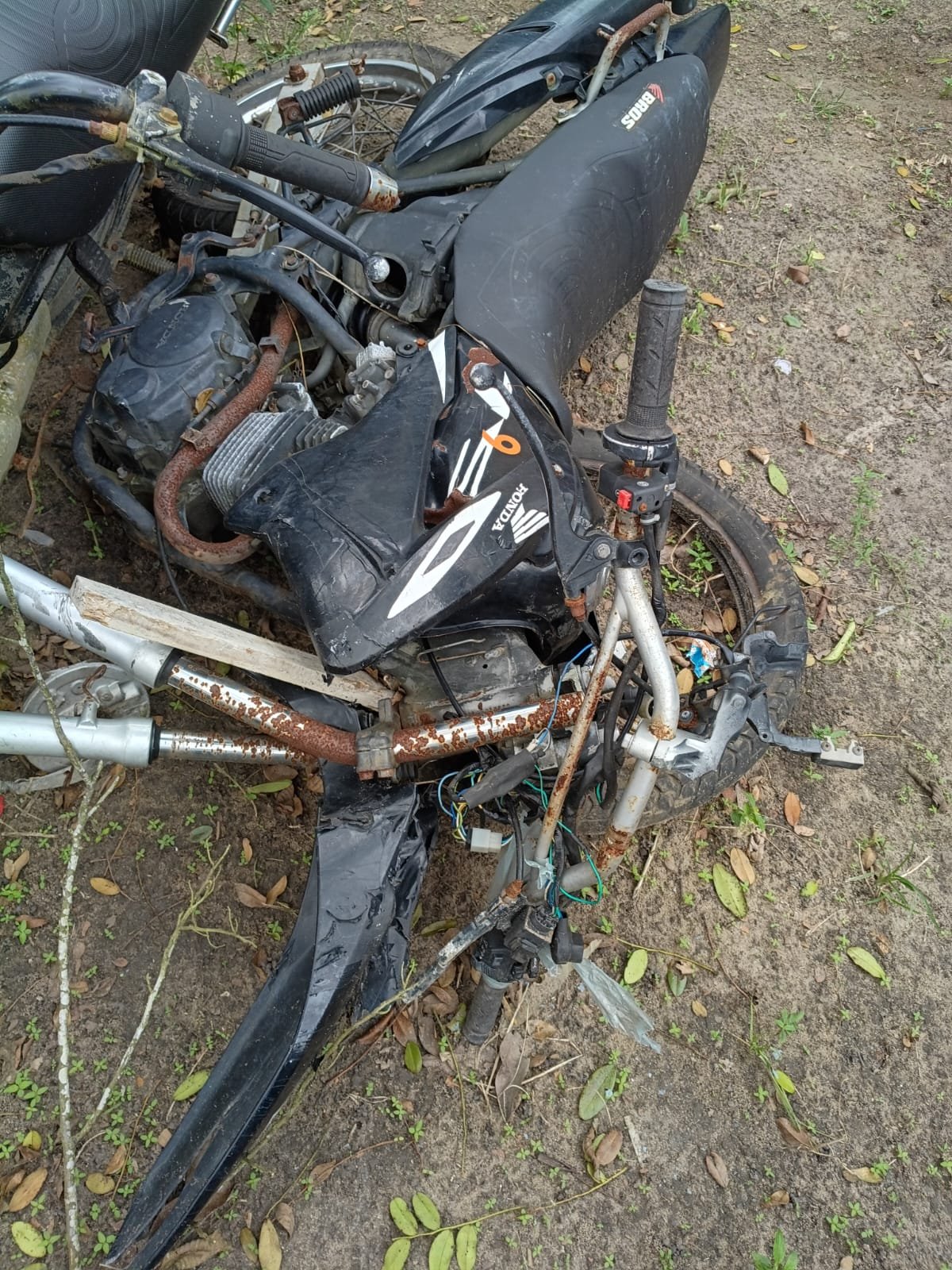 Lote 9 — Sucata HONDA/NXR150 BROS ESD