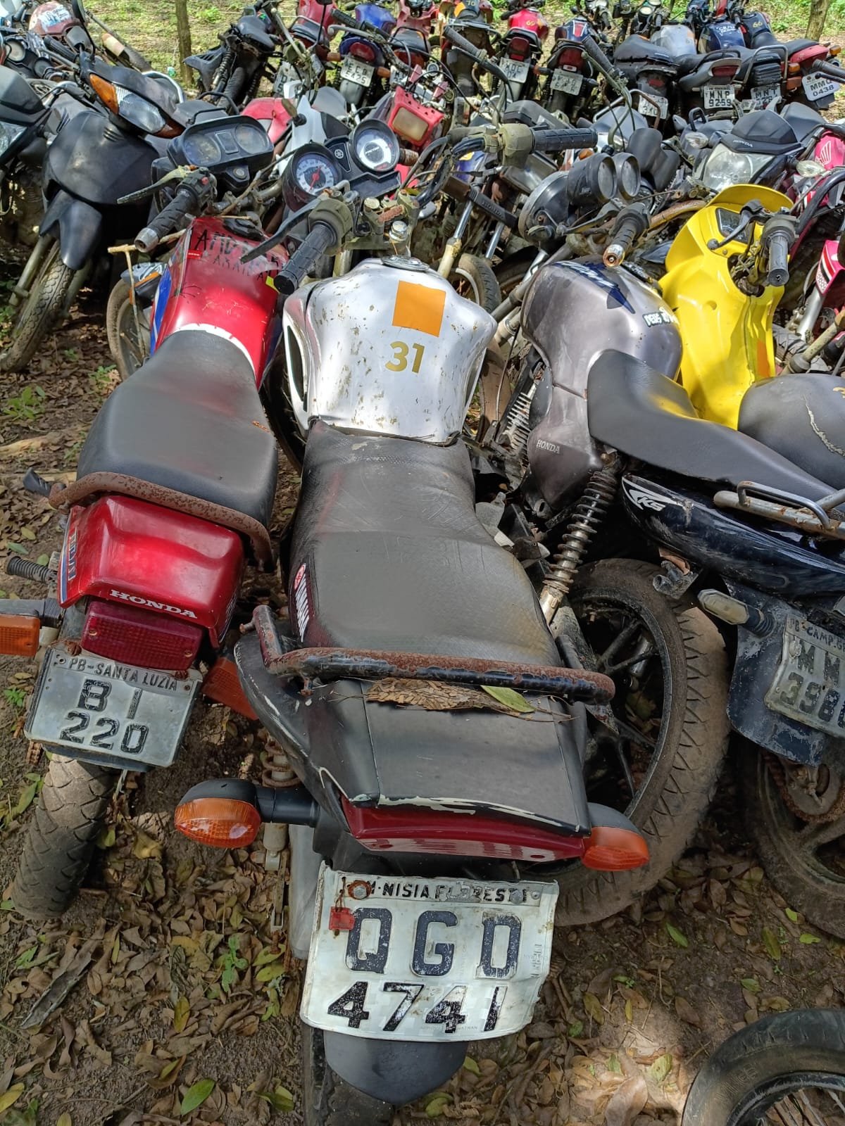 Lote 31 — Sucata YAMAHA/YBR125 FACTOR K1