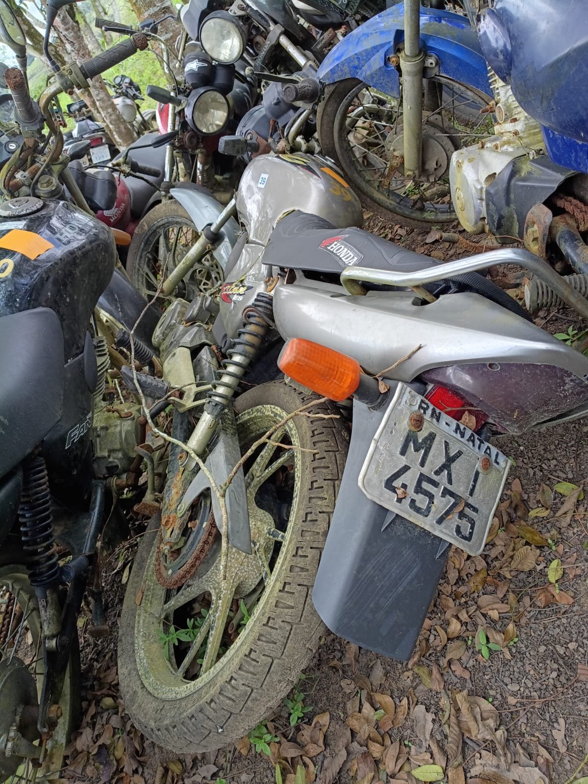 Lote 39 — Sucata HONDA/CG 125 TITAN ES
