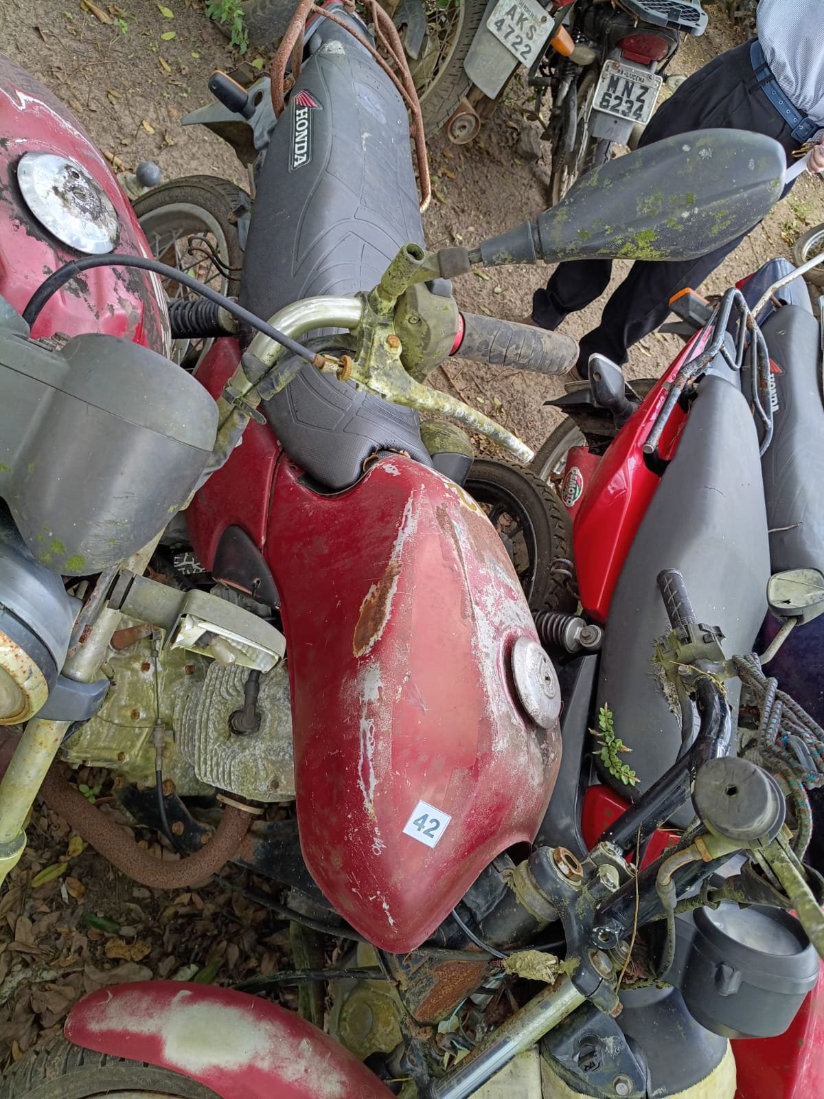 Lote 42 — Sucata HONDA/CG 125 TITAN KS