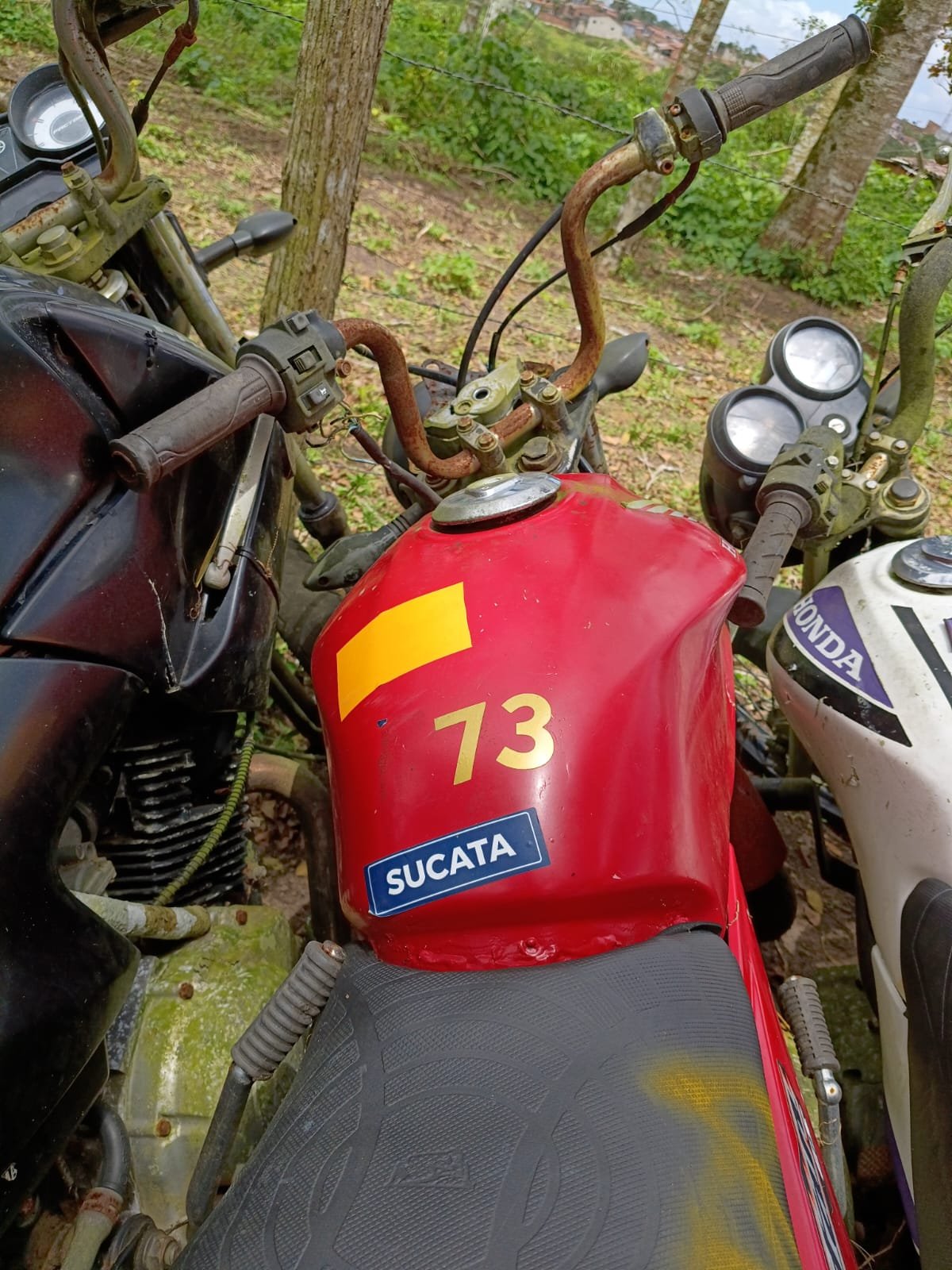 Lote 74 — Sucata YAMAHA/YBR125 FACTOR K1